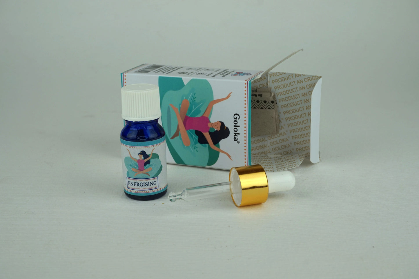 Energizing aroma oil