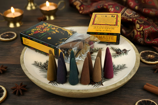 A pack of 12 incense