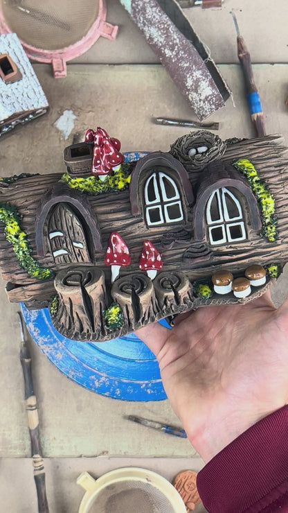 Fairytale Ceramic Aroma Oil Burner and Tea Light Holder (A1)